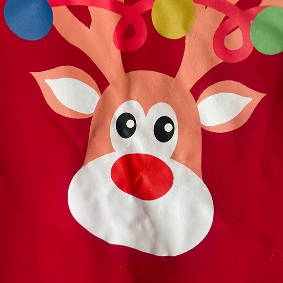 Red Rudolph Sweatshirt - Picture 2 of 8